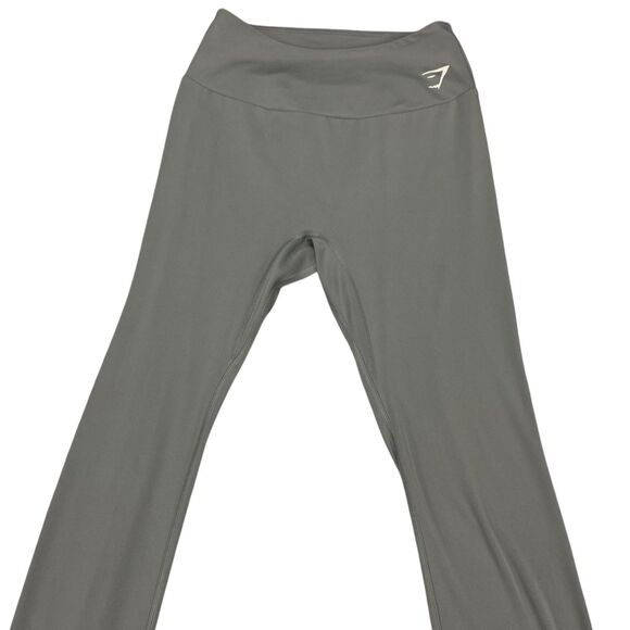 Gymshark Womens Gray High Waist Pull On Training 27" Leggings Size Large - Picture 12 of 16